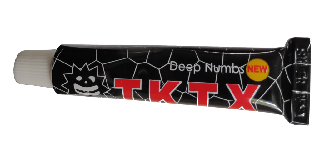 TKTX 75% crema tatuaggio contro dolore