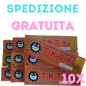 TKTX 55% Gold crema anestetica tatuaggi