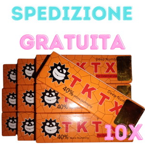 Crema per tatuaggi TKTX contro il dolore 40%
