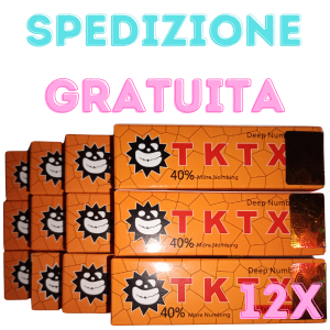 Crema per tatuaggi TKTX contro il dolore 40%