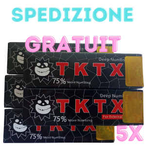 crema anestetica tatuaggio TKTX 75% Nero