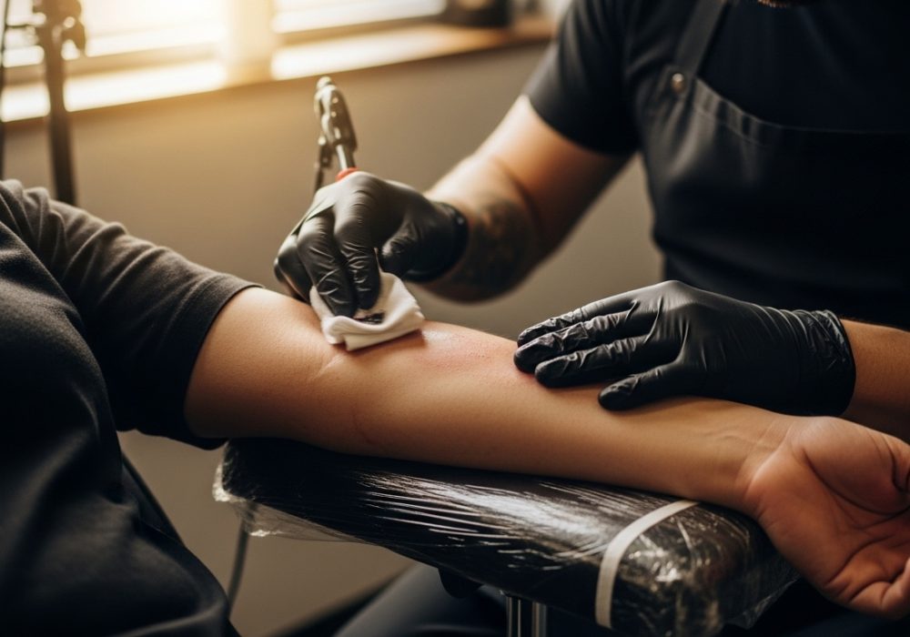 guarigione tatuaggio pelle