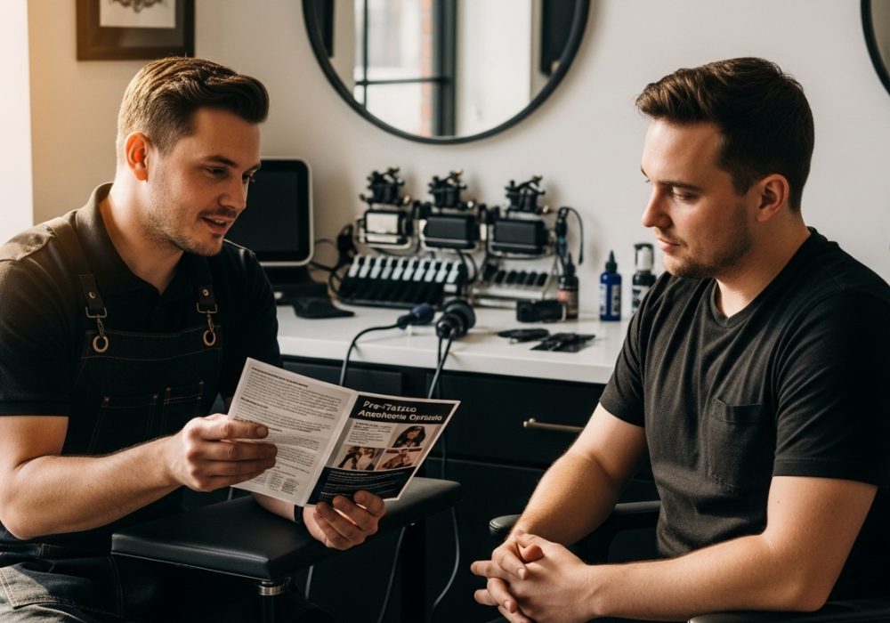 studio tatuaggi anestesia