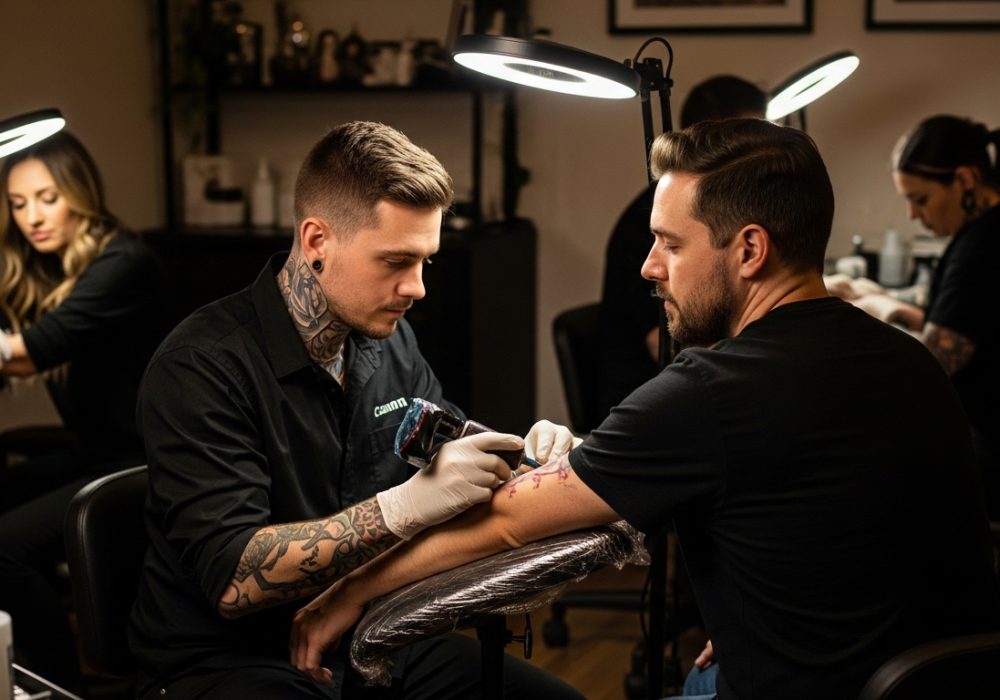 anestesia tatuaggi processo