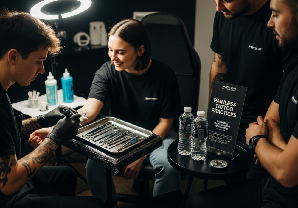 tatuaggio indolore, studio professionale, educazione