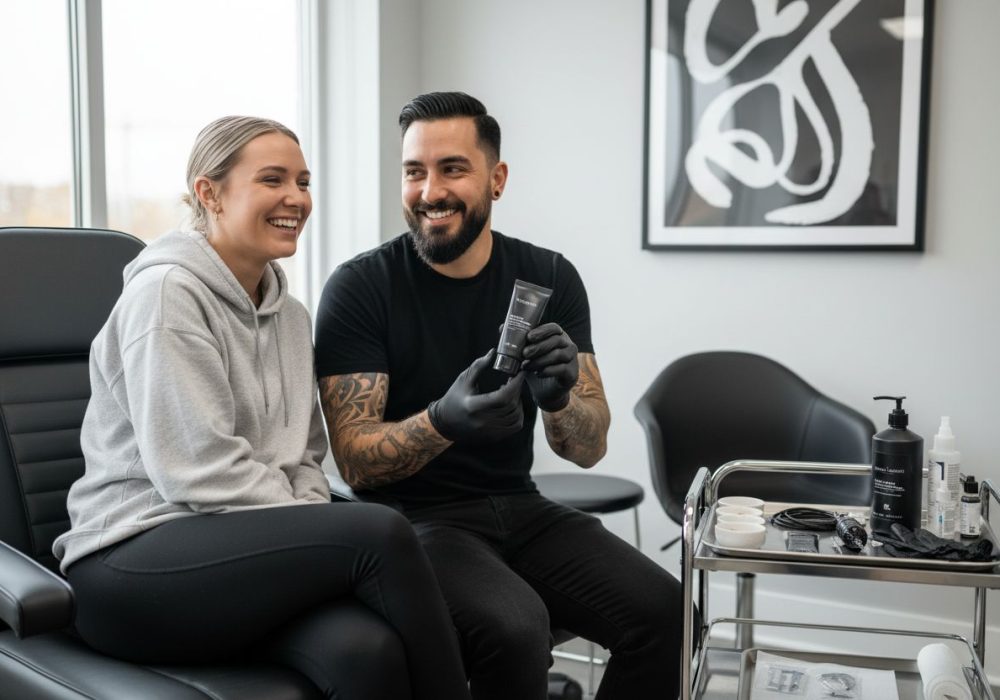 studio tatuaggio anestesia