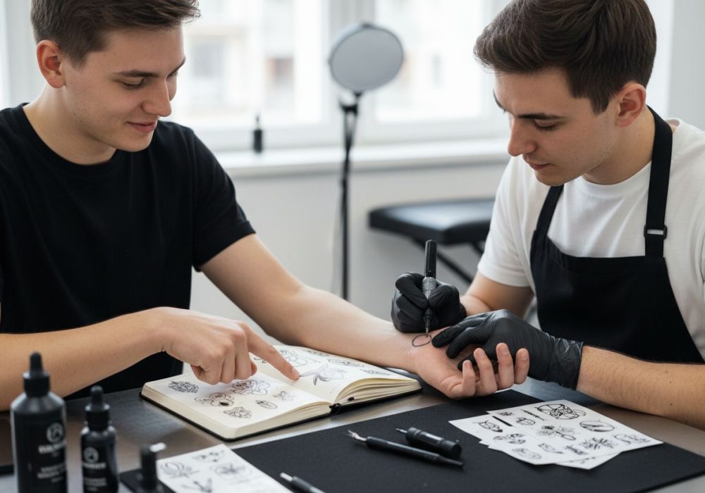 primo tatuaggio preparazione