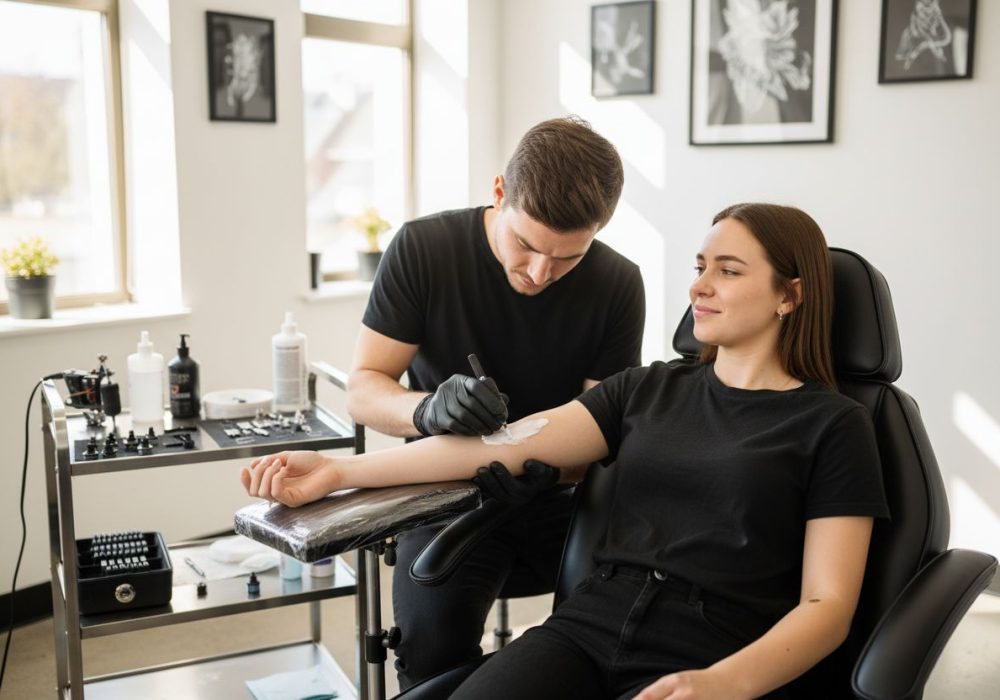 anestesia tatuaggio applicazione