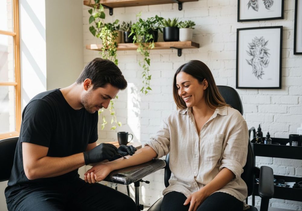 tatuaggio senza dolore preparazione