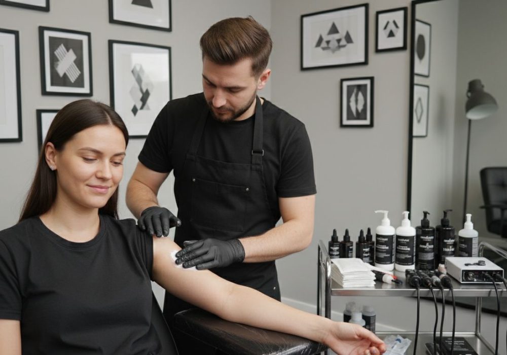 anestesia tatuaggio applicazione