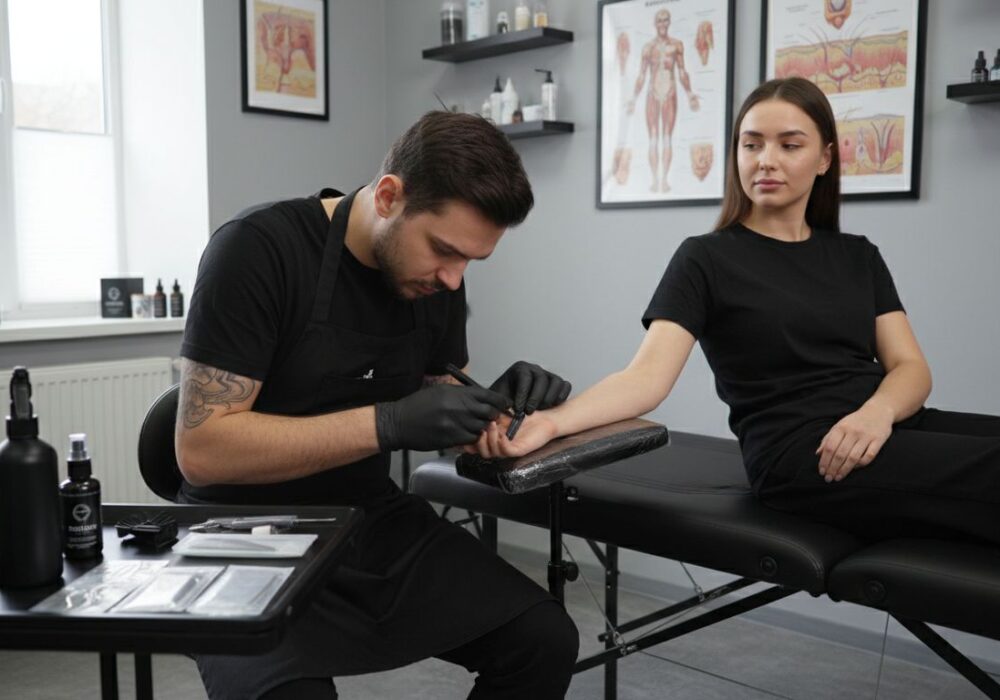 studio tatuaggio pelle