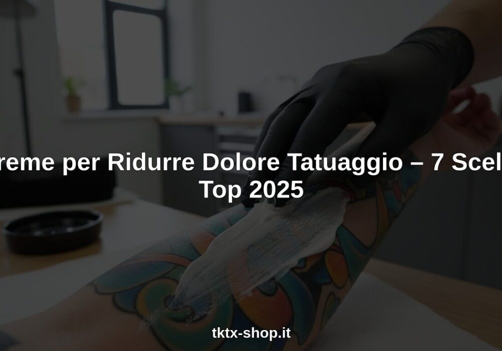 creme per ridurre dolore tatuaggio hero header image