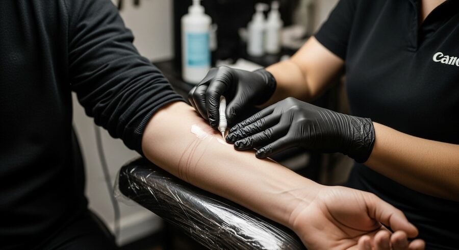 terminologia anestesia tatuaggio