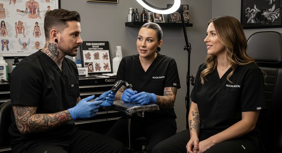 terminologia anestesia tatuaggio