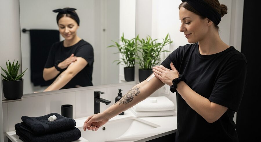 vantaggi delle creme prima del tatuaggio