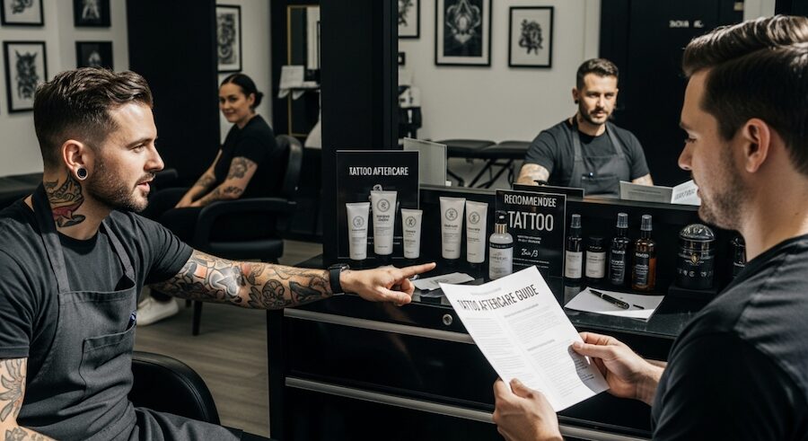 ingredienti attivi nelle creme per tatuaggi