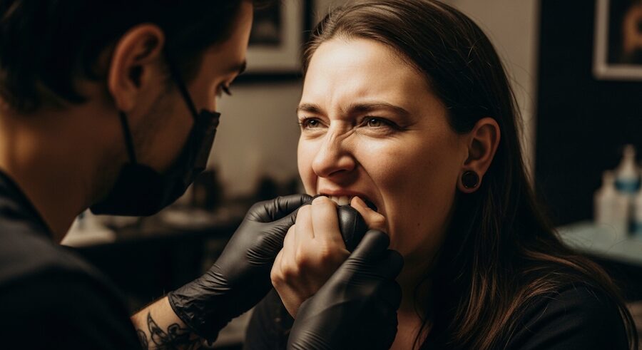 resistenza al dolore tatuaggio