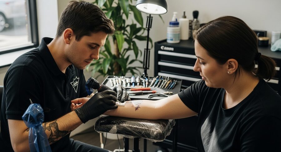 impatto della crema sul dolore del tatuaggio