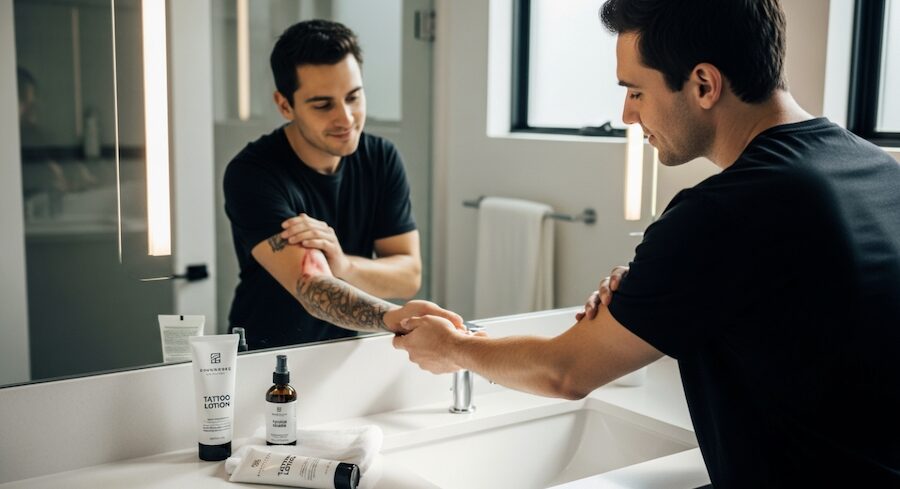 impatto della crema sul dolore del tatuaggio