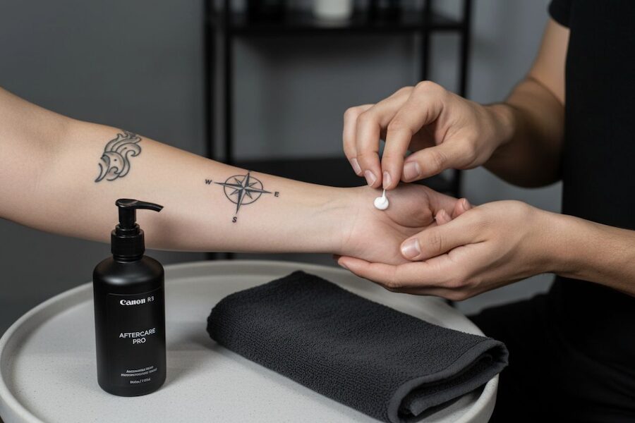 come pianificare una sessione di tatuaggio senza dolore