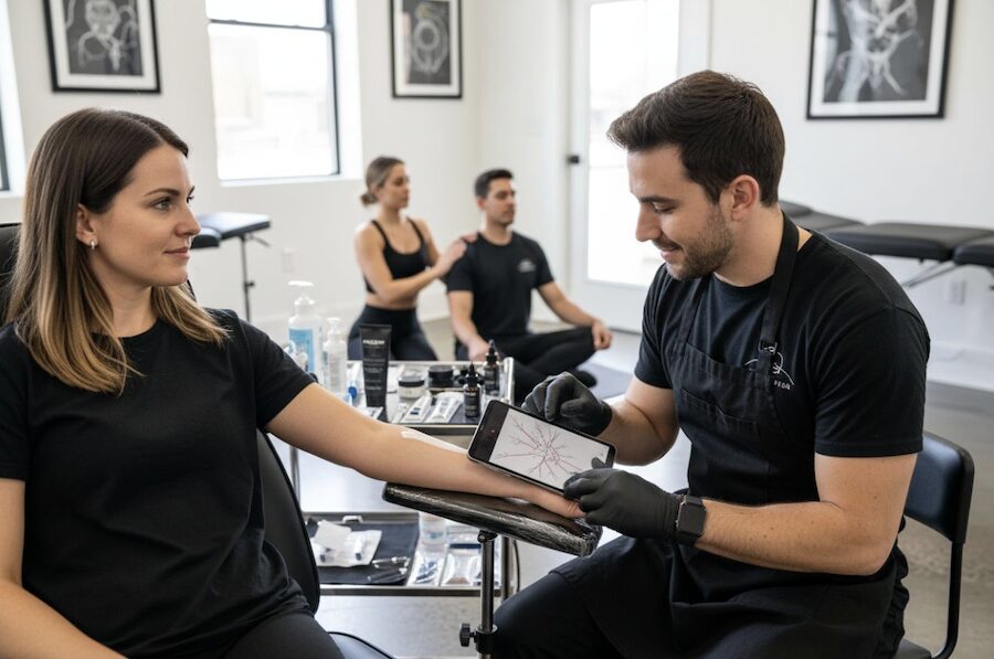 metodi comprovati per un tatuaggio senza dolore