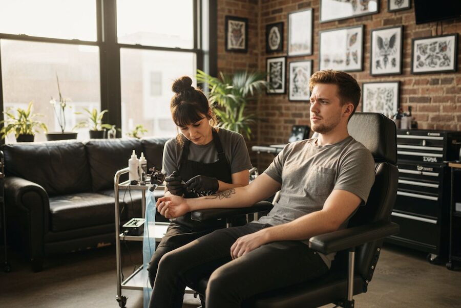 che cos’è il dolore durante il tatuaggio