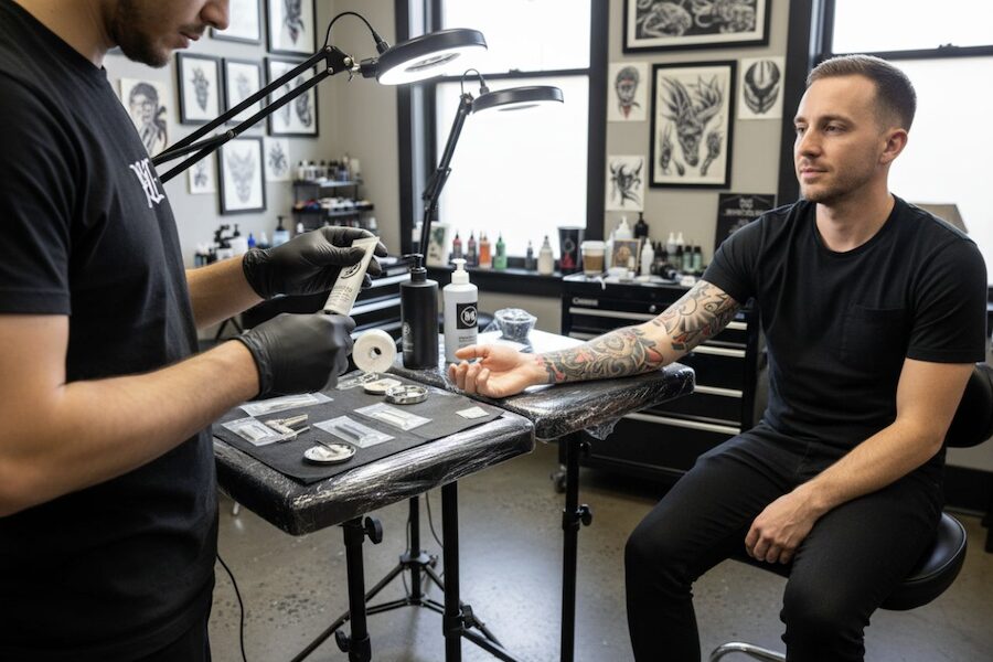 come usare la crema prima del tatuaggio