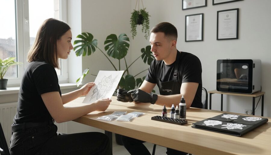 ruolo dell’educazione del cliente da parte del tatuatore