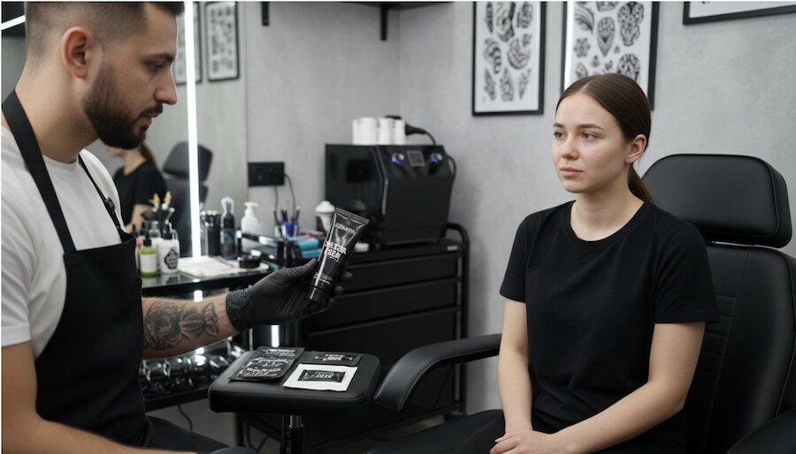 perché usare una crema prima del tatuaggio